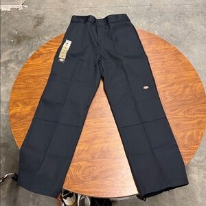 Dickies Black Pants Loose Fit Straight-Leg
